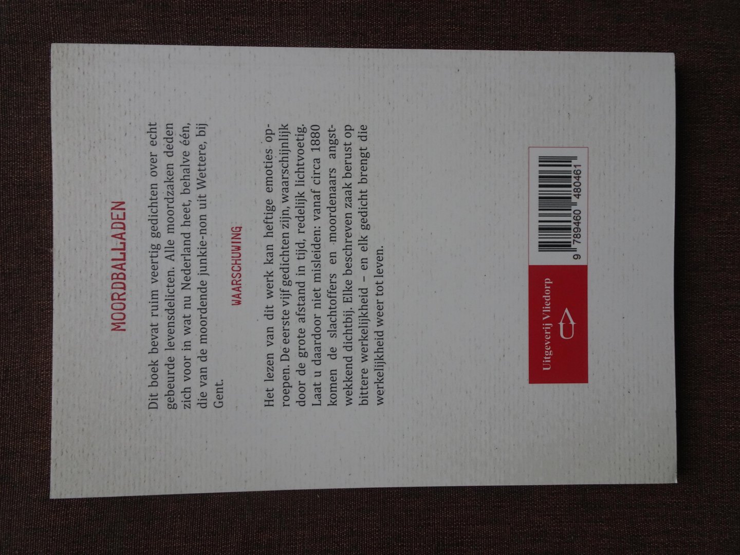 Droog, Bart F.M. (samenstelling) - MOORDBALLADEN Op ware moorden gebaseerde gedichten