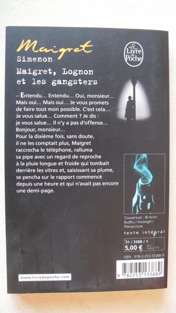 Simenon, Georges - Maigret:  Lognon Et les Gangsters