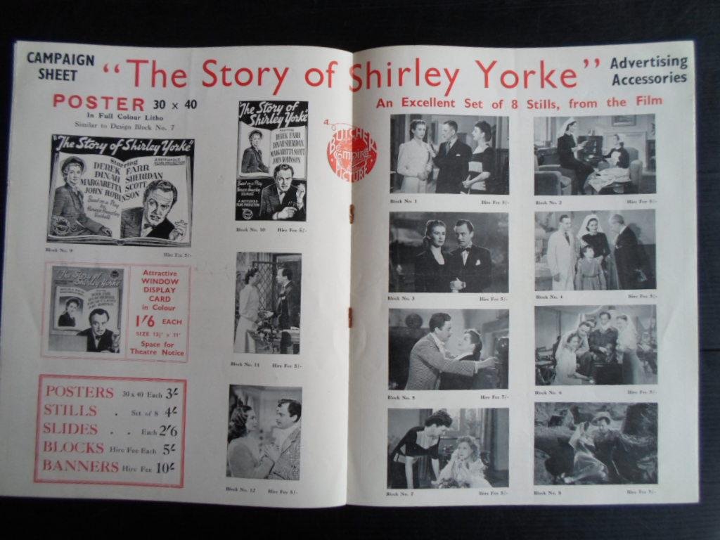  - Filmfolder The Story of Shirley Yorke, Maclean Rogers