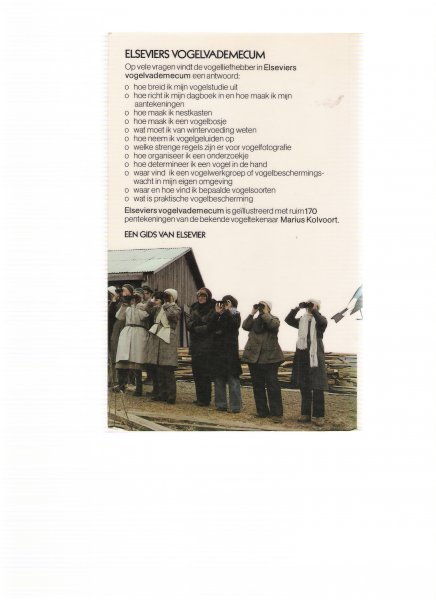 taapen, jaap - elseviers vogel vademecum ( met meer dan 170 afbeeldingen )