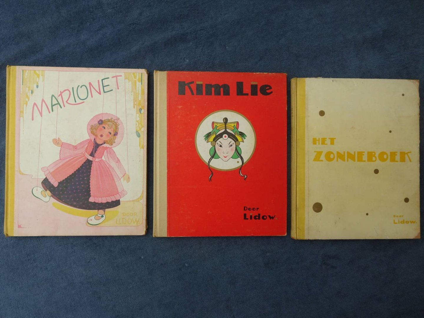 Lidow. - Kim Lie/ Het Zonneboek/ Marionet. 3 delen.