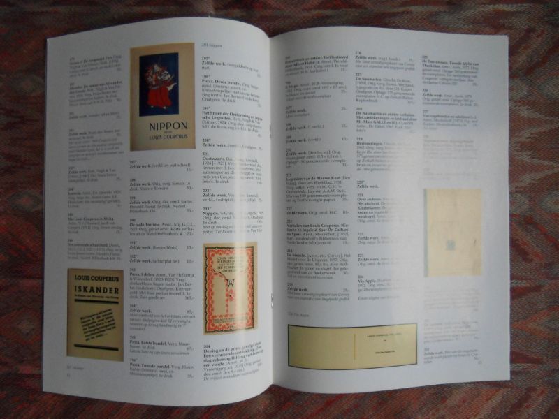 Winden, Monique van; Scholtens, Heine; Winden Piet van (samenstelling). - Louis Couperus De Collectie Sine Qua Non. [ bibliofiele gelimiteerde en genummerde uitgave 35 / 50 ]. + Bijgevoegd Catalogus 71 van Aioloz over de verkoop van werken van Louis Couperus.