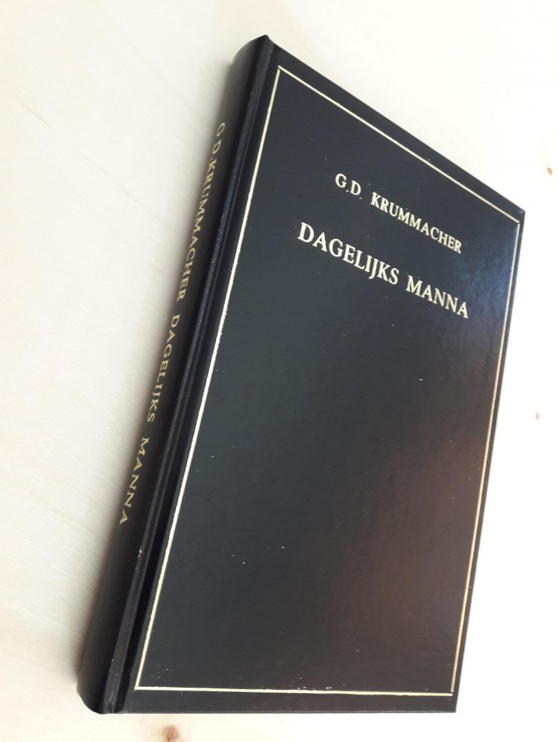Krummacher, G.D. - Dagelijks manna (dagboek)