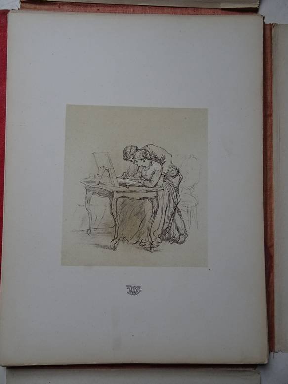 Hendschel, A.. - Bladen uit A. Hendschel's schetsboek.