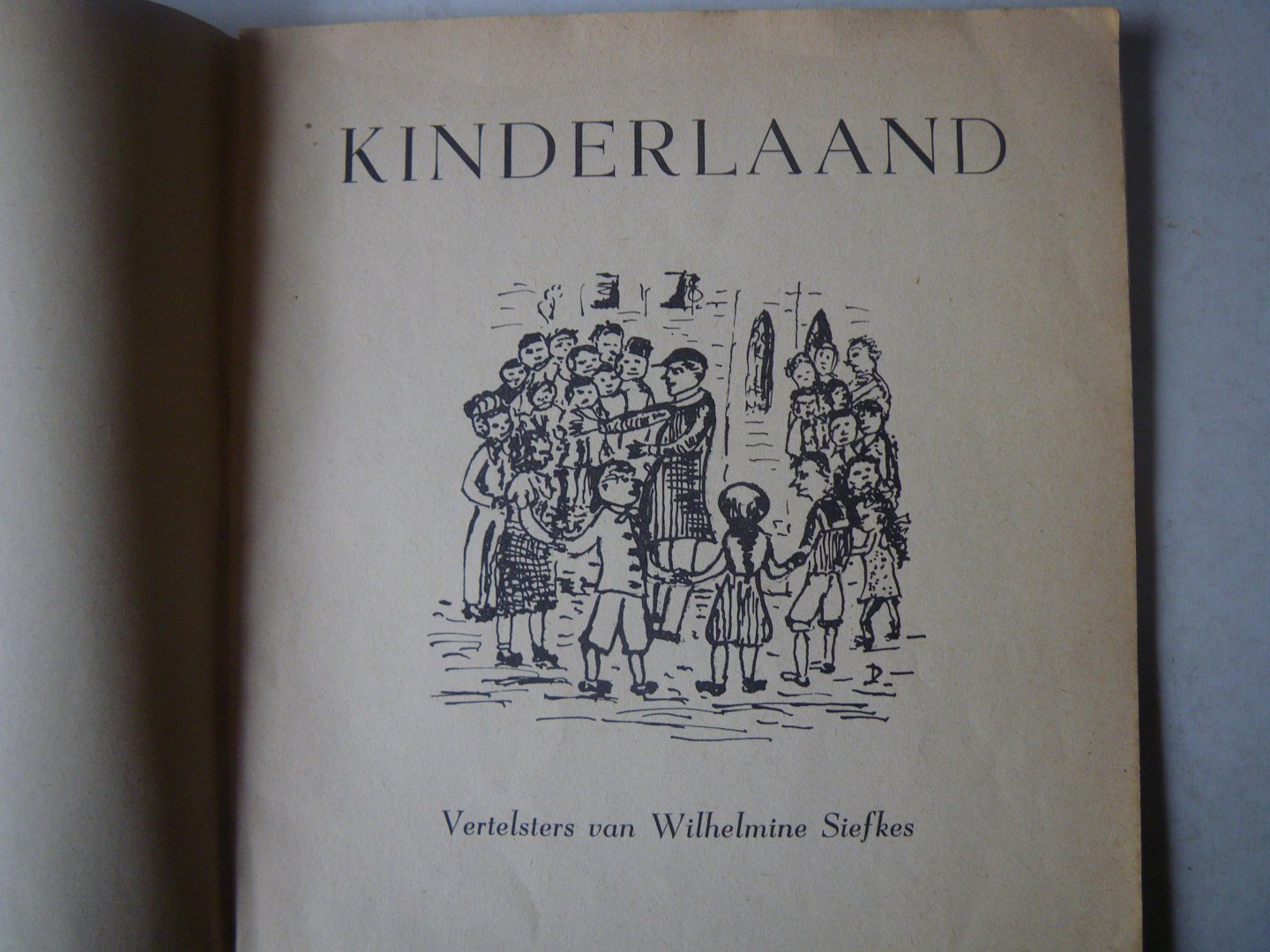Siefkes, Wilhelmine. - Kinderlaand. vertelsters van Wilhelmine Siefkes