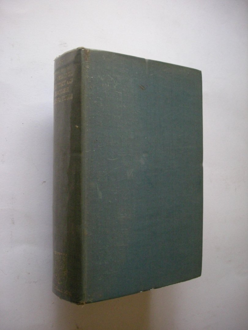 Sampson, George - The Concise Cambridge History of English literature (reprint 1st ed.1941 - epilogue Late Victorians)