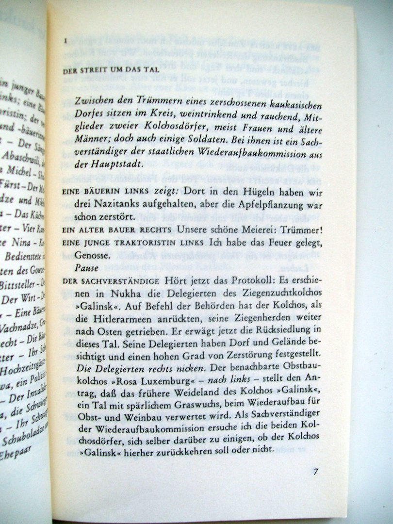 Brecht, Bertolt - Der kaukasische Kreidekreis (Ex.1) (DUITSTALIG)