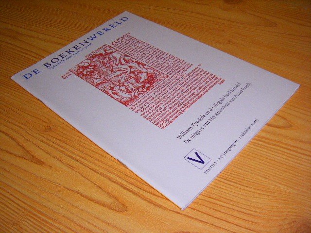 H. Hafkamp en anderen (red.) - De Boekenwereld, Tijdschrift voor Boek en Prent [24e jaargang, nummer 1, oktober 2007]