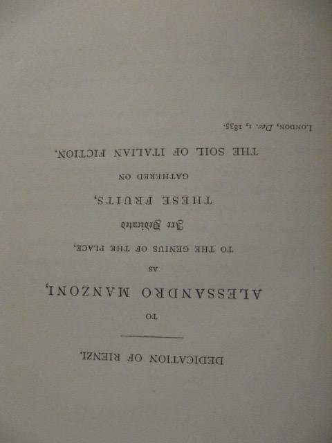 The right Hon. Lord Lytton - Rienzi (the last of Roman tribunes) - 1887
