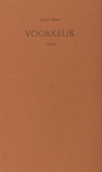 Benoit, Jacques. - Voorkeur.