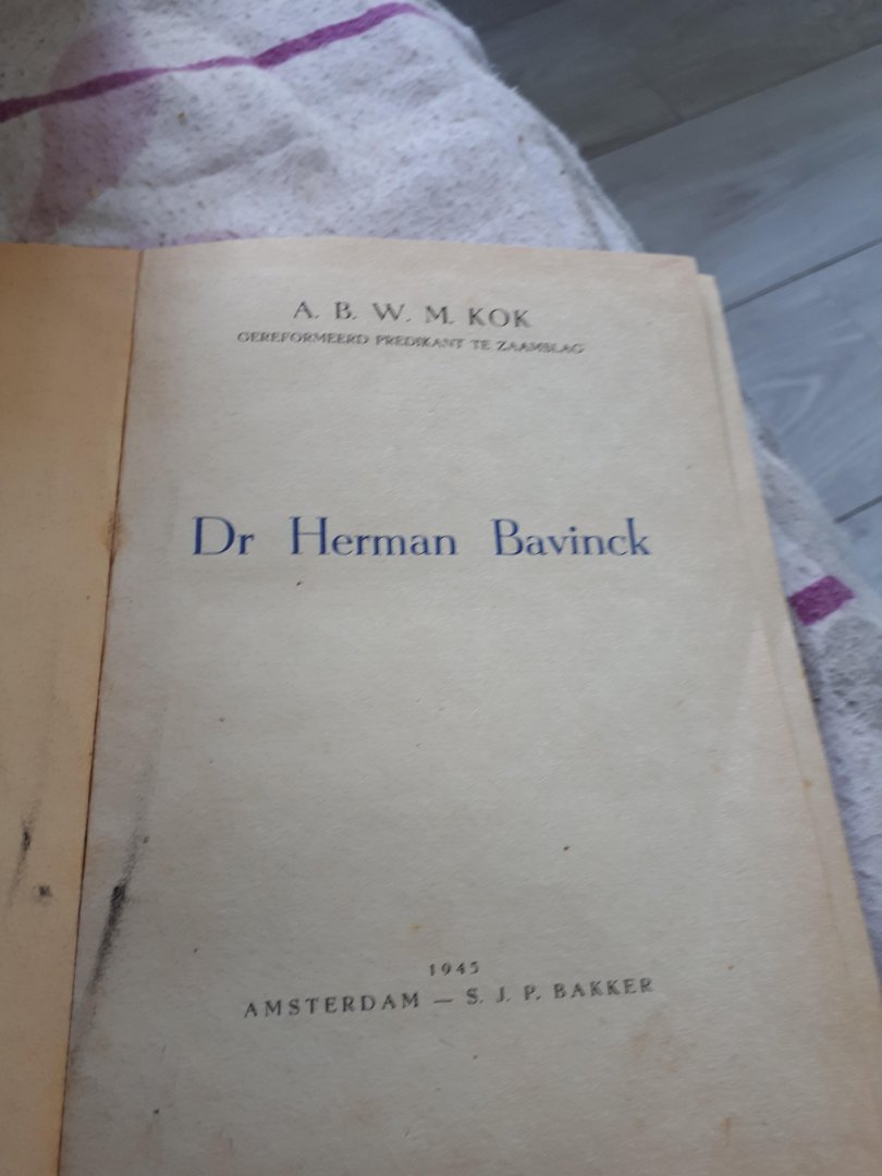 Kok - Dr Herman Bavinck