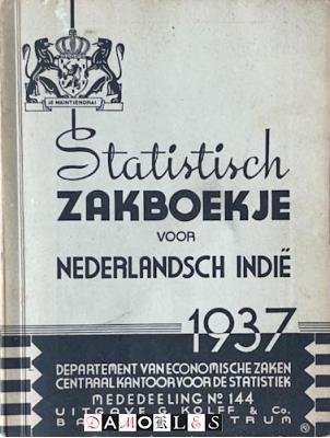 W.M.F. Mansfelt - Statistisch zakboekje voor Nederlandsch Indië 1937