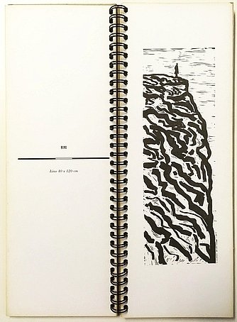 WAP, Hans - Berg. 6 lino's. 6 gedichten. (Een van de 30 geïllustreerde exemplaren).