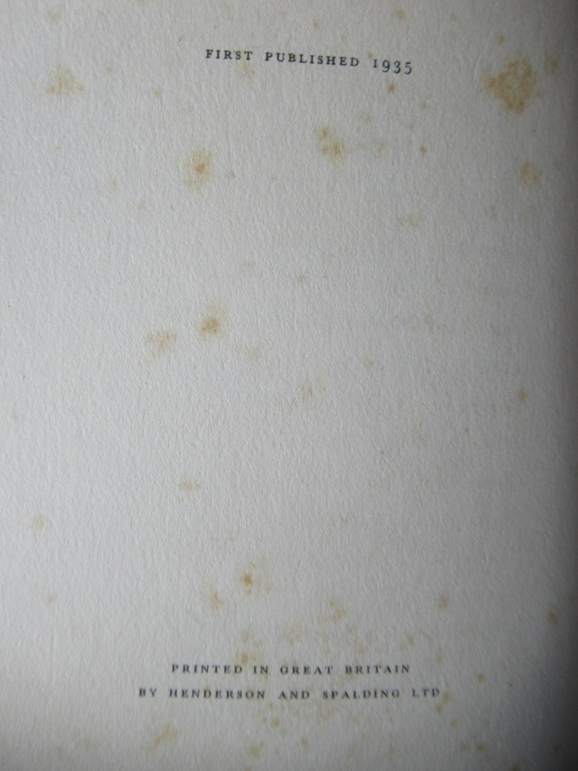 Spender, Brenda E. - On'y  Tony. The adventures of three ponies and a little boy