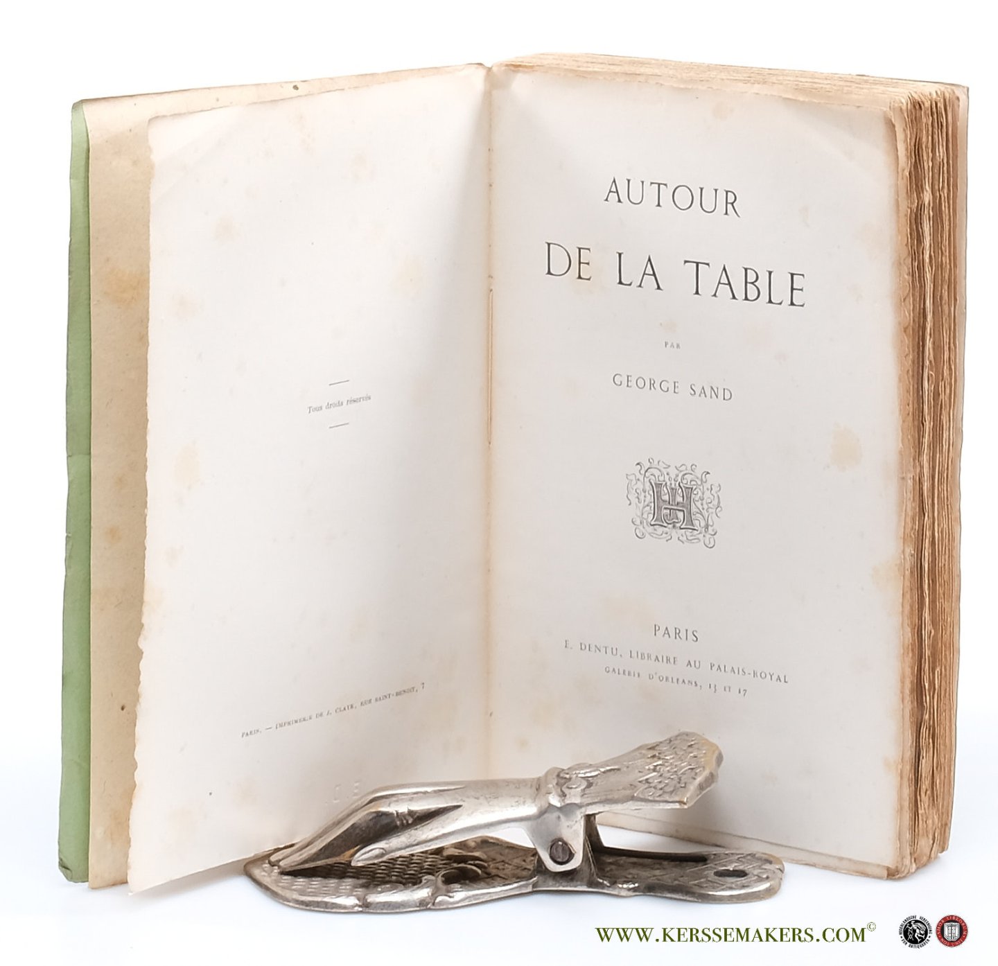 Sand, George - Autour de la table.