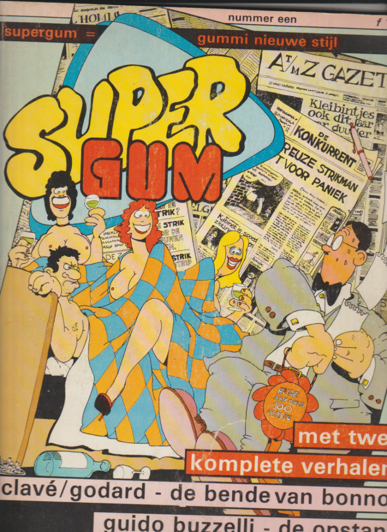 div - Supergum Nummer Een. Supergum = Gummi Nieuwe Stijl