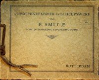 Smit - Brochure N.V. Machinefabriek en Scheepswerf van P. Smit Jr.