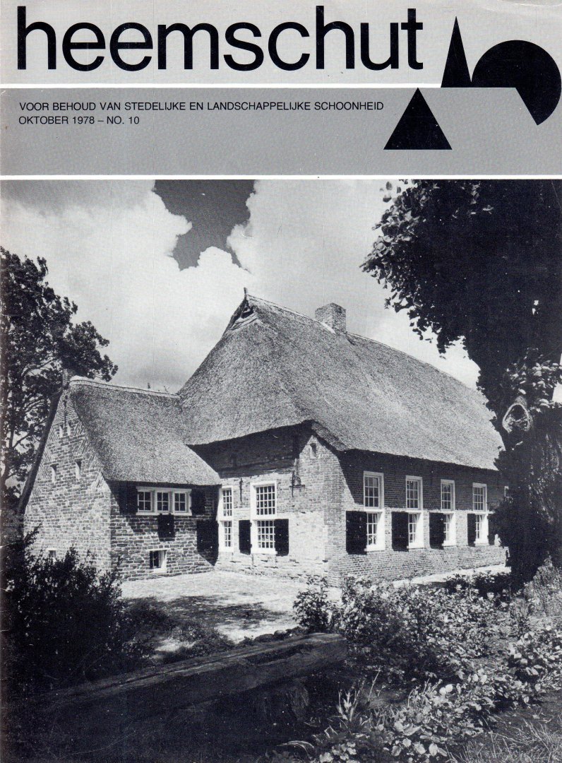 Wielen, J.E. van der (eindred.) - Heemschut - Oktober 1978 - No. 10