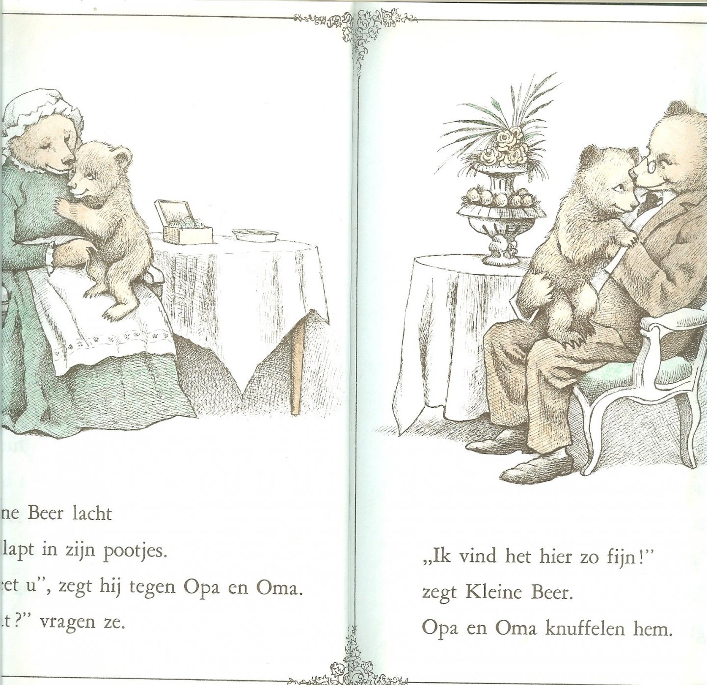 Holmelund Minarik, Else en  Vertaald door  Heleen Kernkamp-Biegel  de Illustraties zijn van Sendak, Maurice - Kleine Beer bij opa en oma