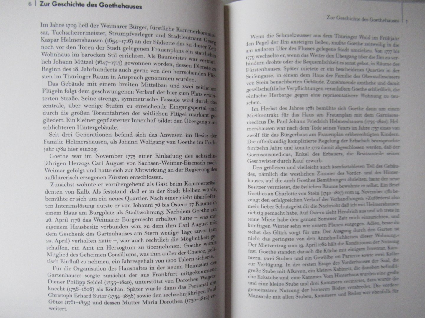 Maul, Gisela - Goethes Wohnhaus