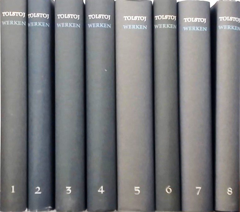 Tolstoj - Tolstoj Verzamelde werken (8 delen)