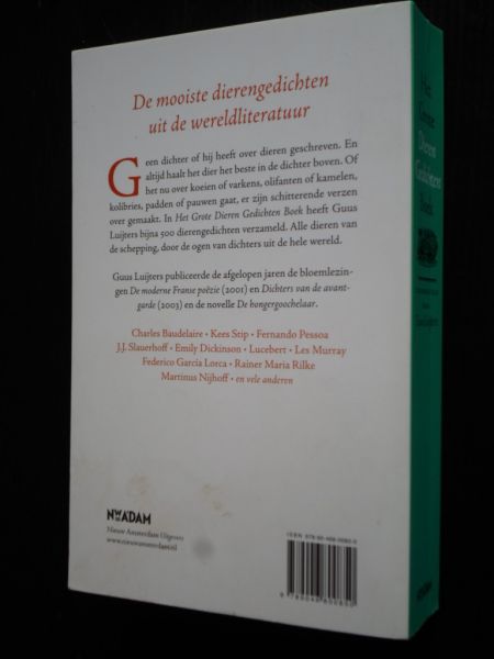 Luijters, Guus, Samengesteld door - Het Grote Dieren Gedichten Boek