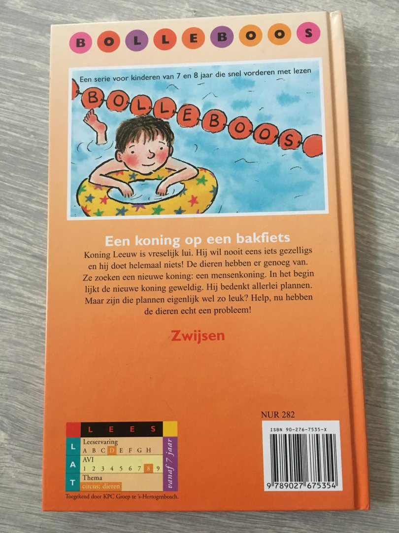 Wiedijk, R. - Een koning op een bakfiets