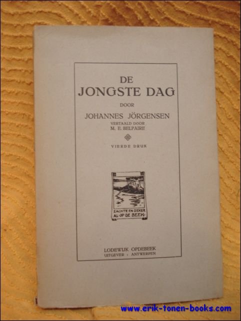Jorgensen, Johannes; - jongste dag,