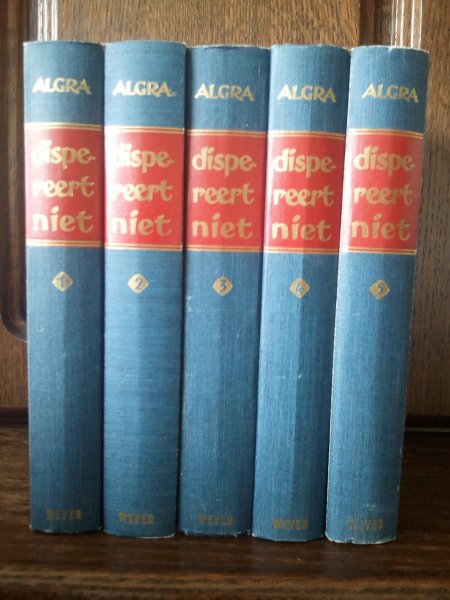 Algra, A. en H. - Dispereert niet - twintig eeuwen historie van de Nederlanden