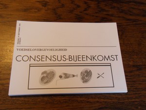 redactie - Consensus-bijeenkomst voedselovergevoeligheid. (14 september 1990)