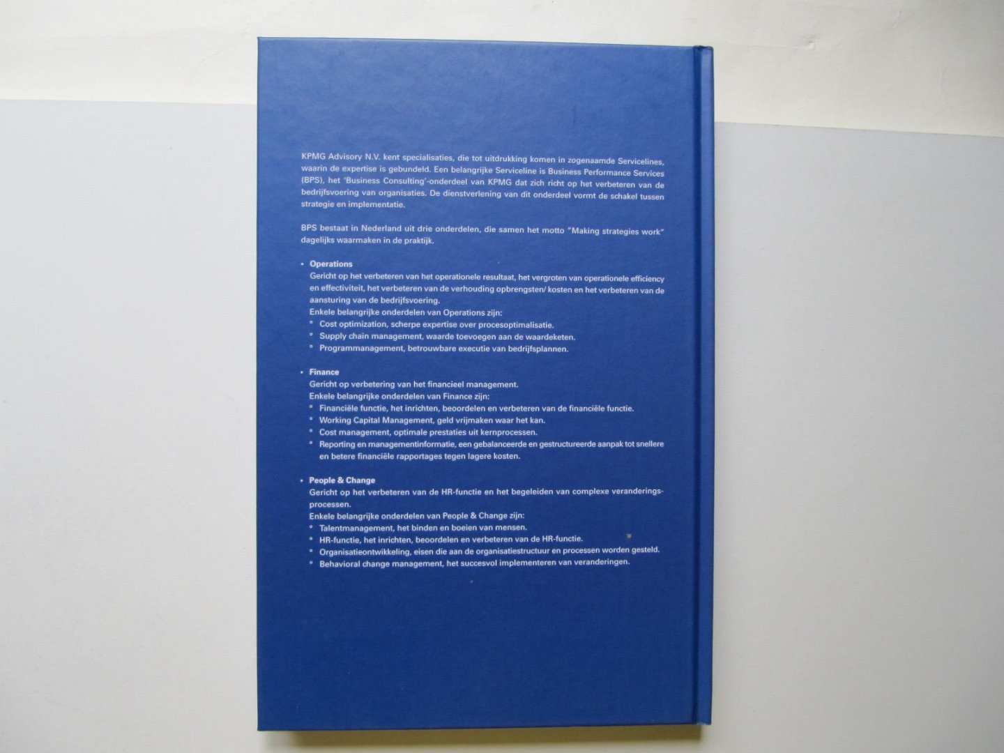 Redactie Ids Algera - Excellent Presteren; Visie op betere bedrijfsvoering