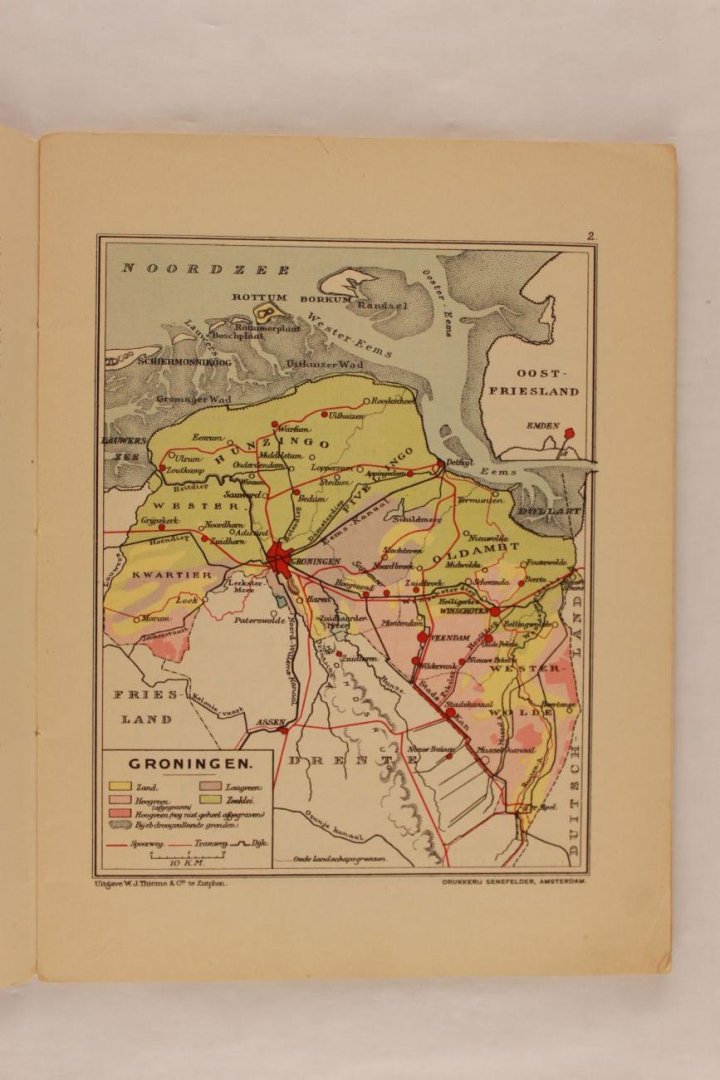 Prop,G. - Atlas van Nederland en de Indiën voor de lagere school ( 3 foto's)