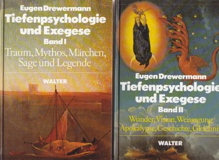 Drewermann - Deel 1+2 Tiefenpsychologie  und Exegese Band 1 Die Wahrheid der Formen. Traum, Mythos, Märchen, Sage und Legende  + 2 [wunder, vision ,weissagung,apokalypse ,geschichte, gleichnis