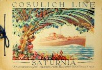 Cosulich Line - Brochure Cosulich Line Saturnia