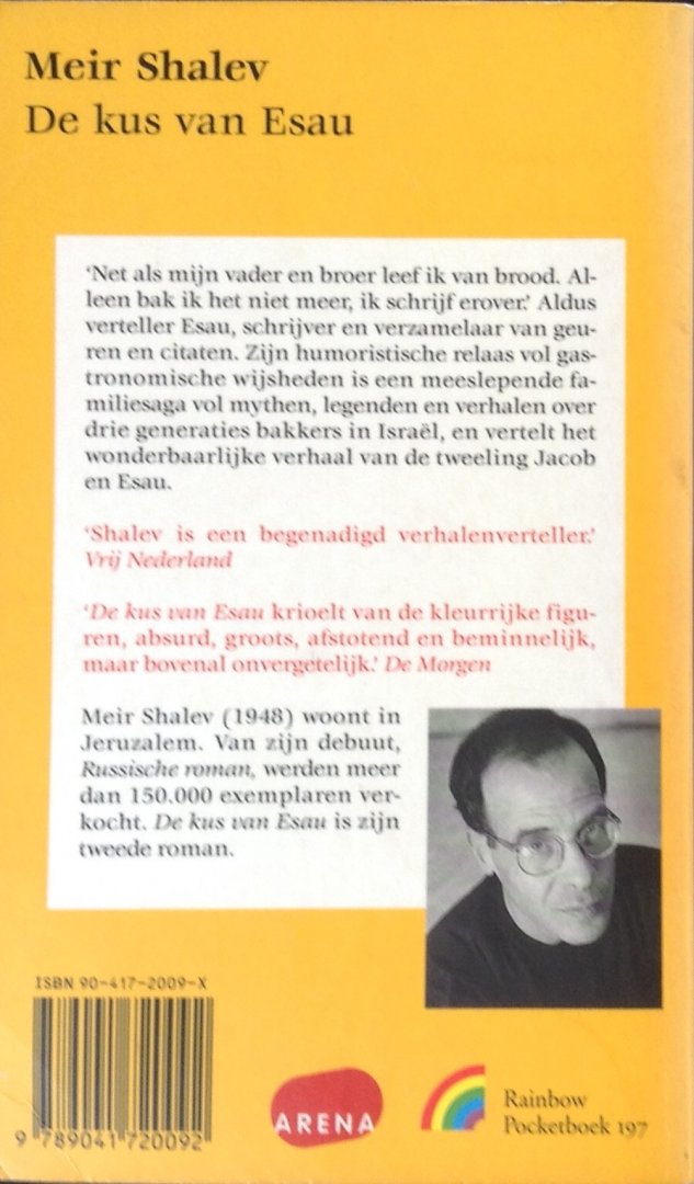 Shalev, Meir - De kus van Esau