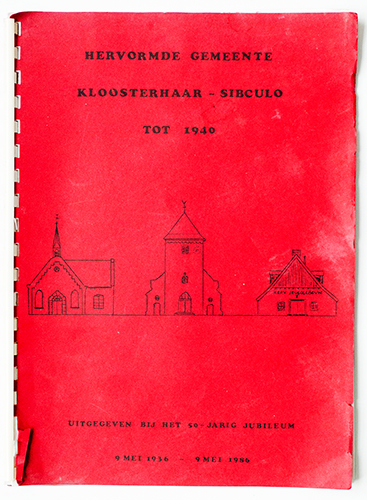 Everts W.H. - Hervormde Gemeente Kloosterhaar - Sibculo tot 1940