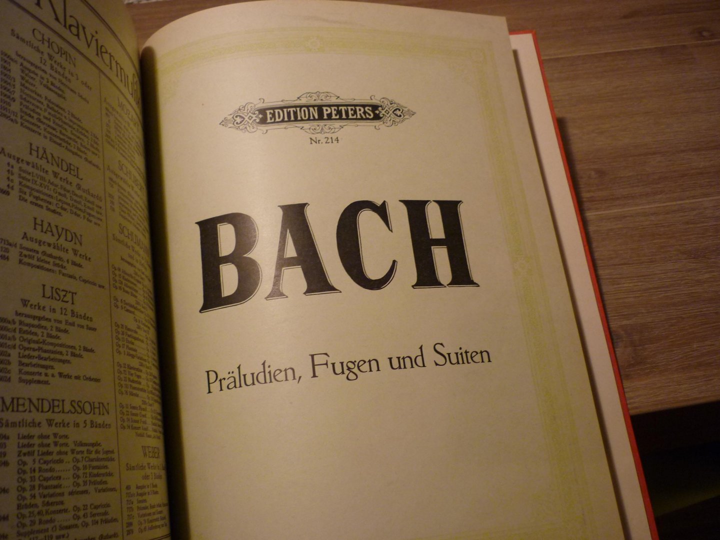 Bach; J. S. (1685-1750) - Italienisches Konzert  / Chromatische Fantasie und Fuge / Fantasie  / Präludium und Fuge a-Moll  //   Praludien, Fugen und Suiten