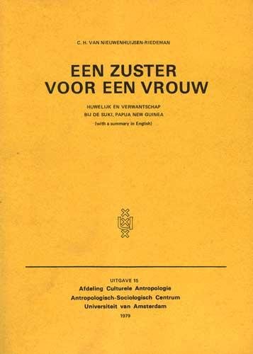 Nieuwenhuijsen-Riedeman, C.H. van - Een zuster voor een vrouw