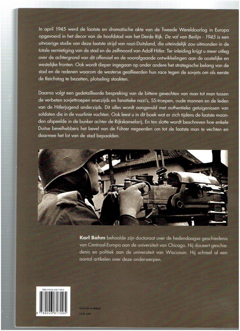 bahm, karl - de val van berlijn 1945