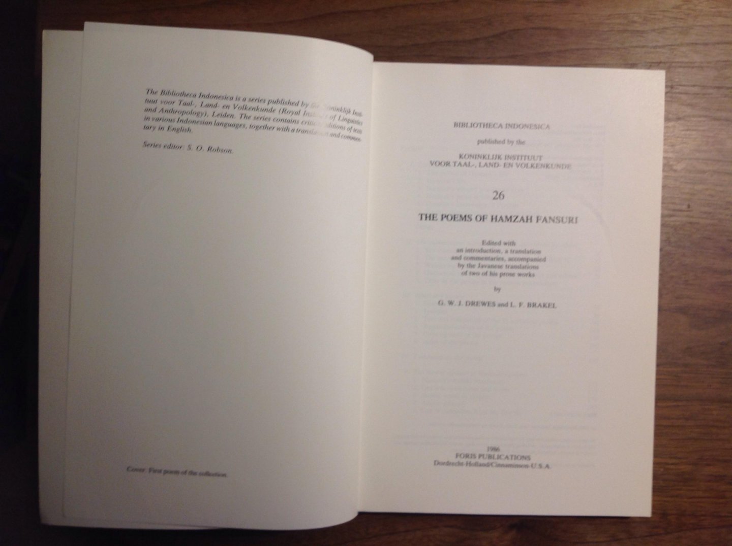 Hamzah Fansuri - Poems of hamzah fansuri