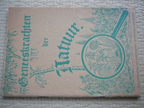 Muller,Dr. - Geneeskrachten der Natuur. [Propaganda boekje met afb.van planten en homeopathie o.a.dmv.plantensappen]