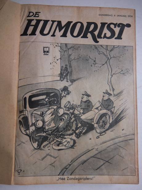 N.n.. - De Humorist. Complete jaargang 1938/ 6 januari t/m 22 december 1938.