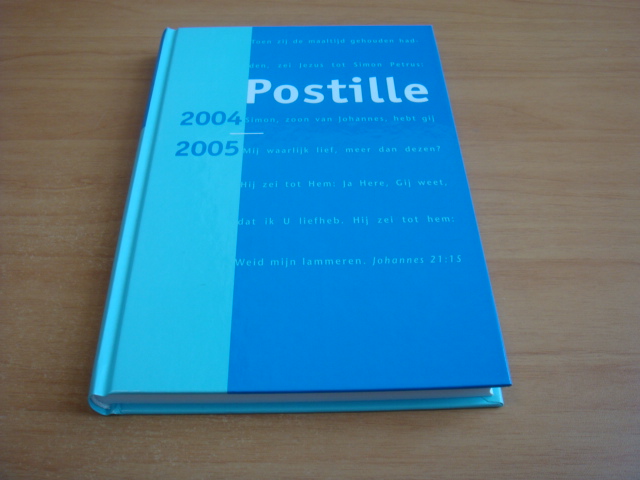 Werkgroep Kerk en Prediking - Postille 2004-2005