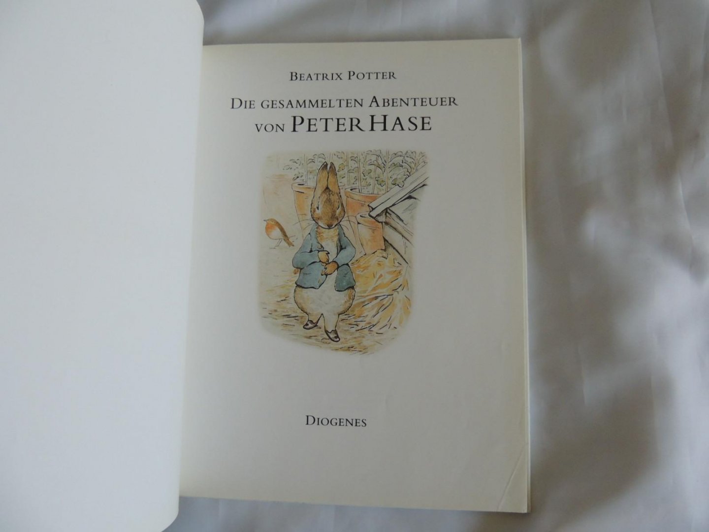 Potter, Beatrix - Die gesammelten Abenteuer von Peter Hase - Der Band enthält die Geschichte von Peter Hase, Benjamin Kaninchen, den Flopsi Kaninchen und von Herrn Gebissig
