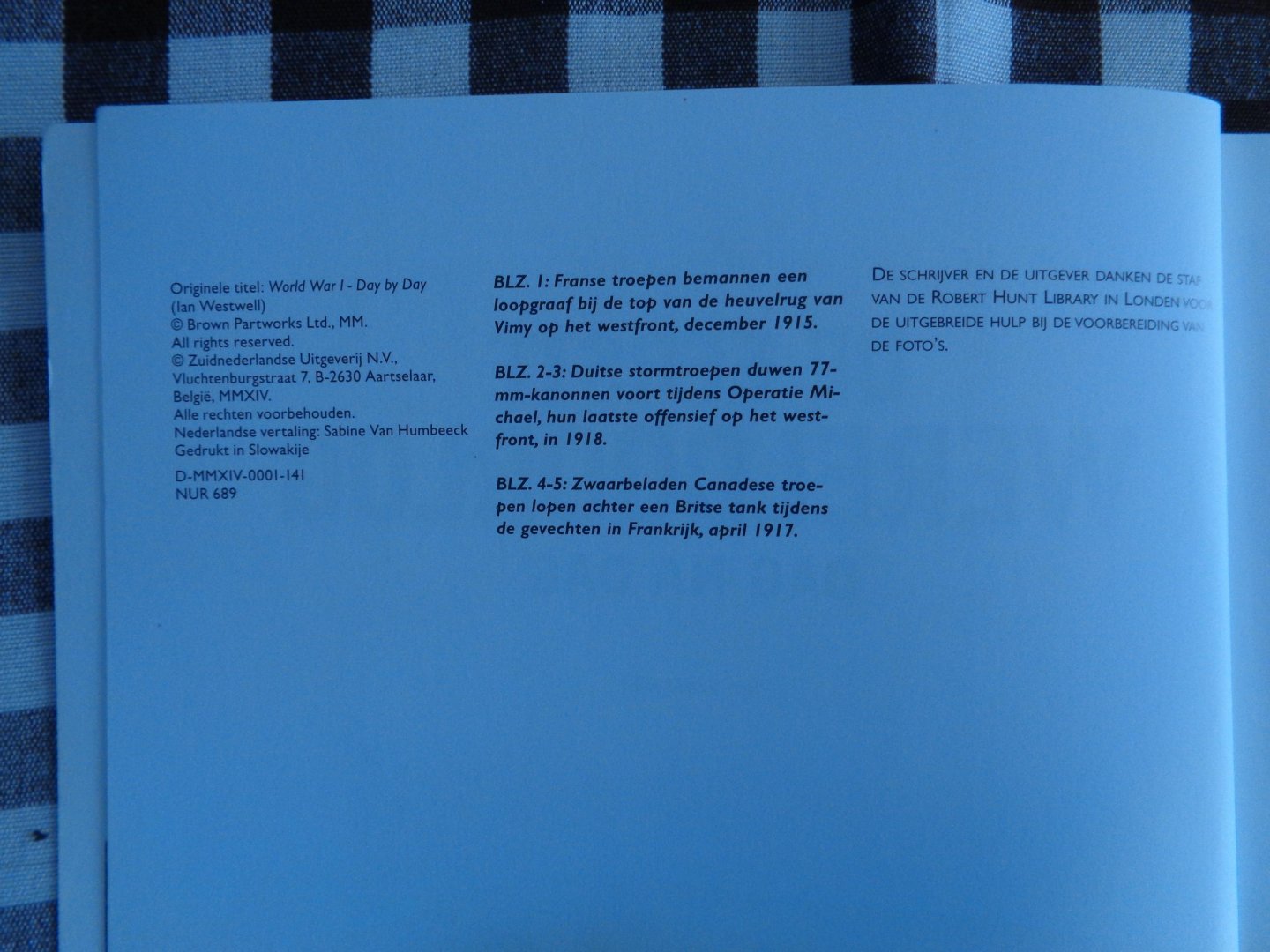 ian westwell - de eerste wereldoorlog dag na dag