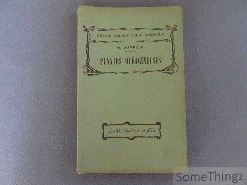 Jumelle, Henri. - Les cultures coloniales. Plantes oléagineuses. Cocotier et Palmiste. / Arachide, Sésame et Ricin / Cotonnier et Soja.