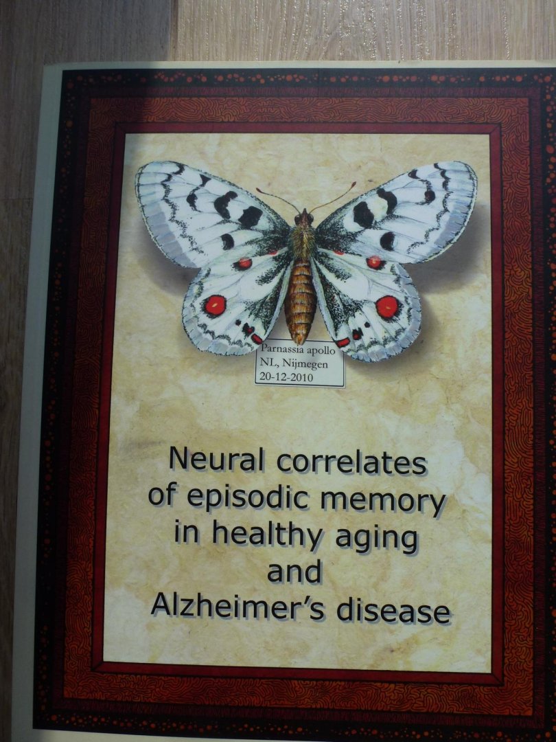 Meulenbroek, Olga - Neural correlatesof episodic memory in healthy aging and Alzheimer's disease