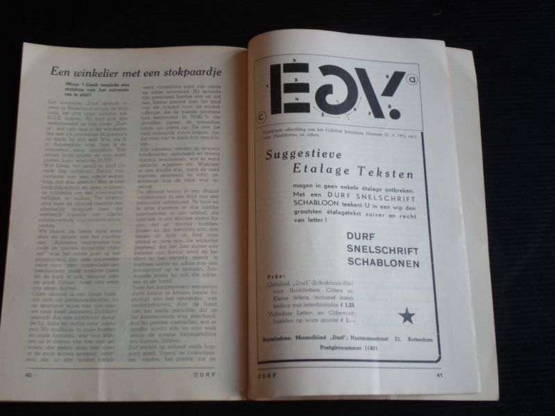  - Durf, Frisch, opwekkend maandblad voor ondernemende winkeliers