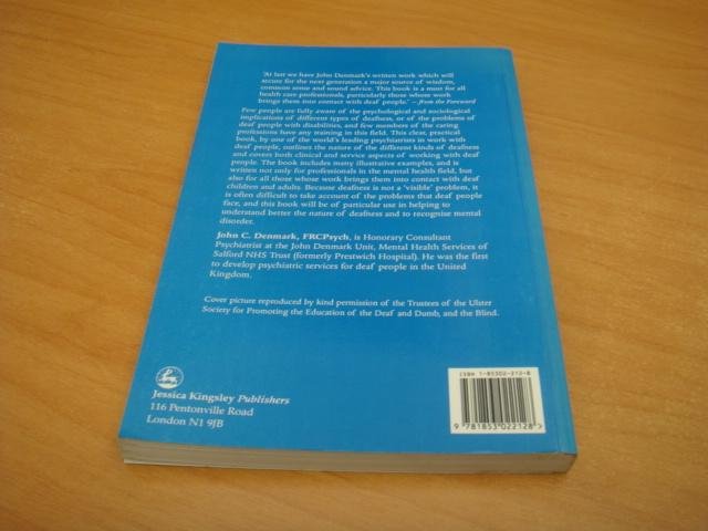 Denmark, John C. - Deafness and Mental Health
