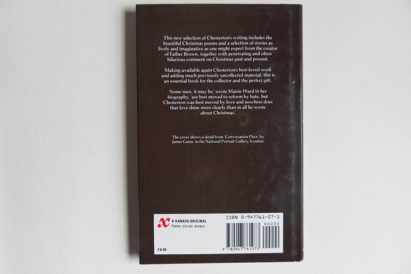 Chesterton, G.K. [Smith, Marie - selection and introduction ]. - The Spirit of Christmas. - Stories - Poems - Essays.